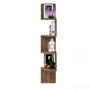 Hanah Home Estantería de Pared Walnut
